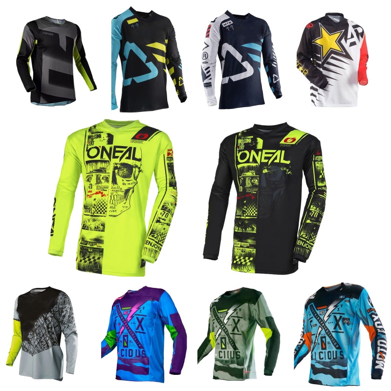 Motorcycle Gear For Woman - Nefes alabilen hızlı kuruyan motokros forması
