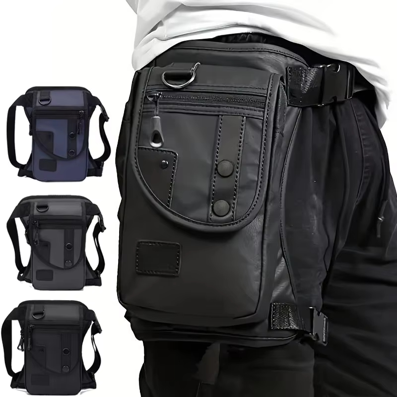 Motorcycle Gear Backpack - Tırmanma Erkekler Bacak Çantası Açık Seyahat