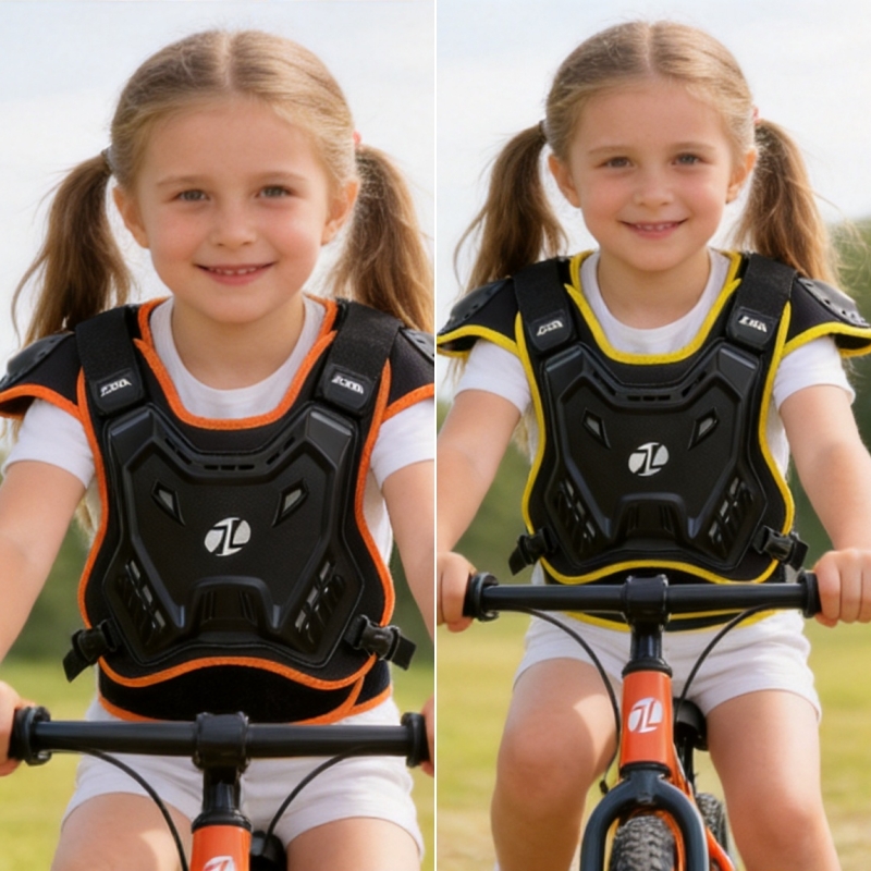 Motorcycle Gear Youth - Çocuklar için Gençlik Motosiklet Zırh Yeleği