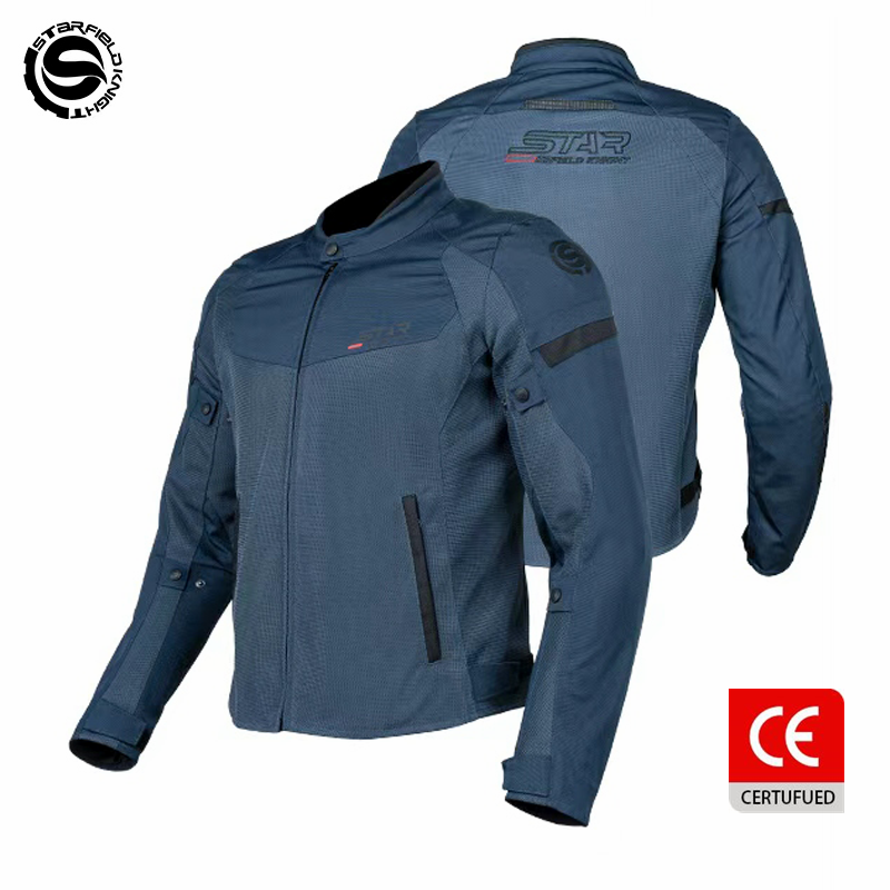 Motorcycle Gear Blue - SFK Mavi Motosiklet Ceketi İlkbahar&Yaz Fileli