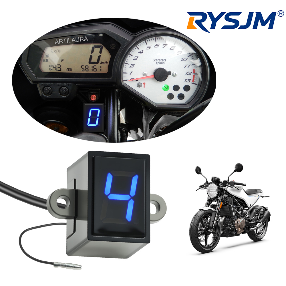 Motorcycle Gear Blue - Süper 6 Vites Göstergeli Evrensel Motosiklet