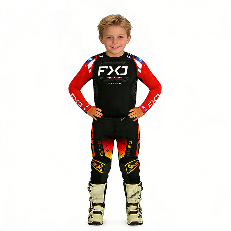 Motorcycle Gear Youth - Motokros çocuk kıyafeti Motosiklet forması ve