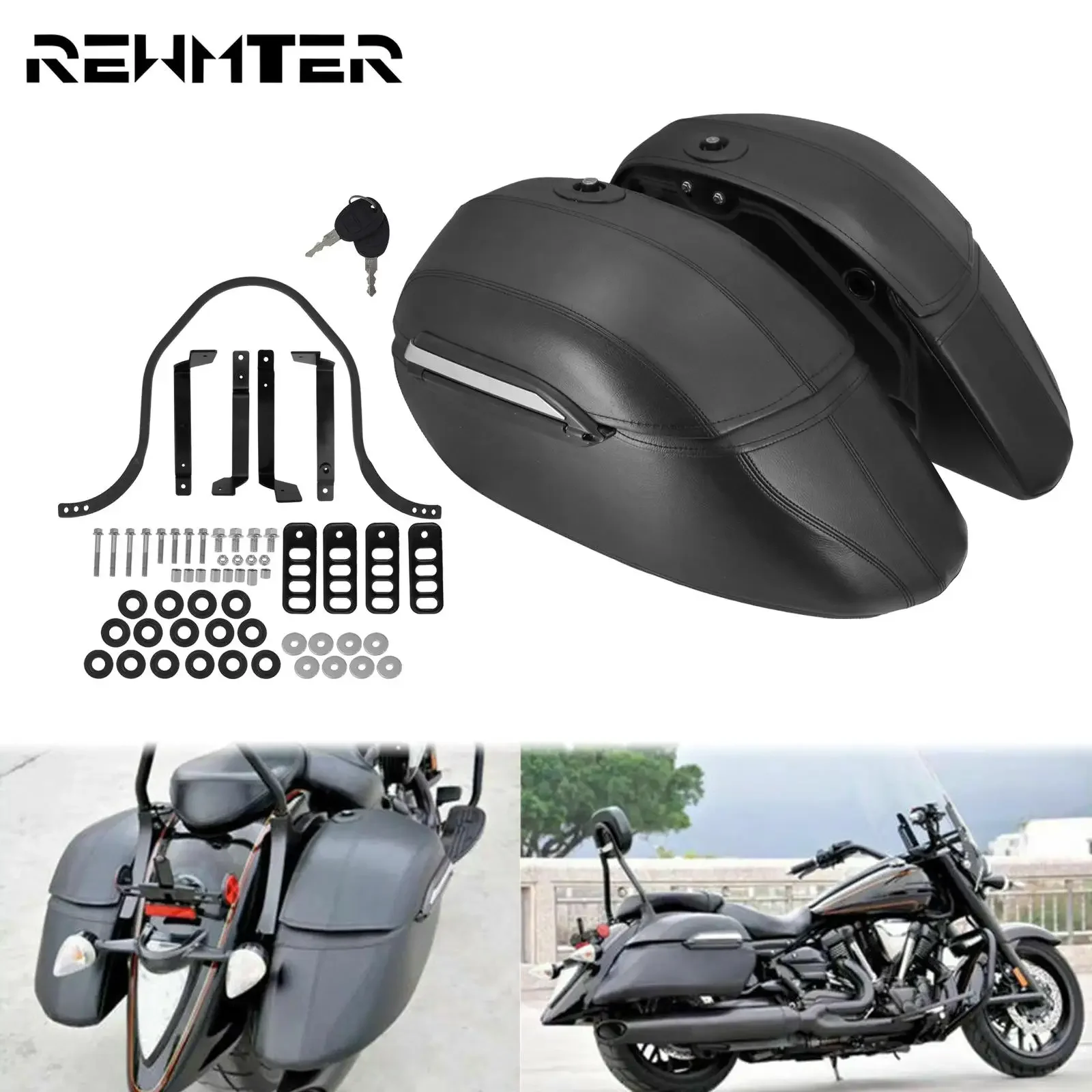 Motorcycle Gear Backpack - Motosiklet Sert Çantaları Heybe Çantası Bagaj
