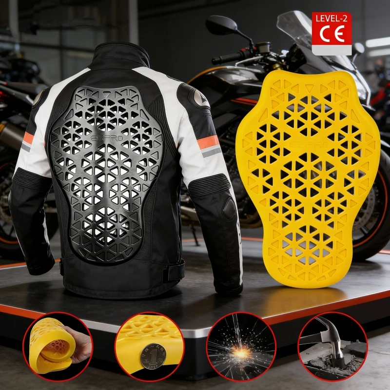 Motorcycle Gear For Woman - Motosiklet Koruyucu Ekipman Seti: Sırt, Omuz,