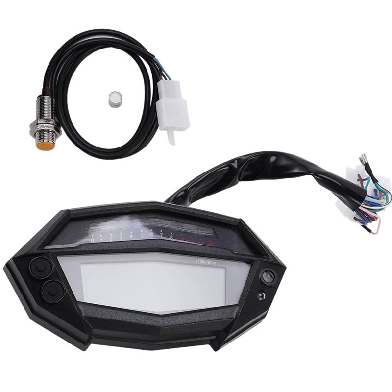 Motorcycle Gear Icon - A30P-Motosiklet Göstergesi LCD Hız Göstergesi Kawasaki