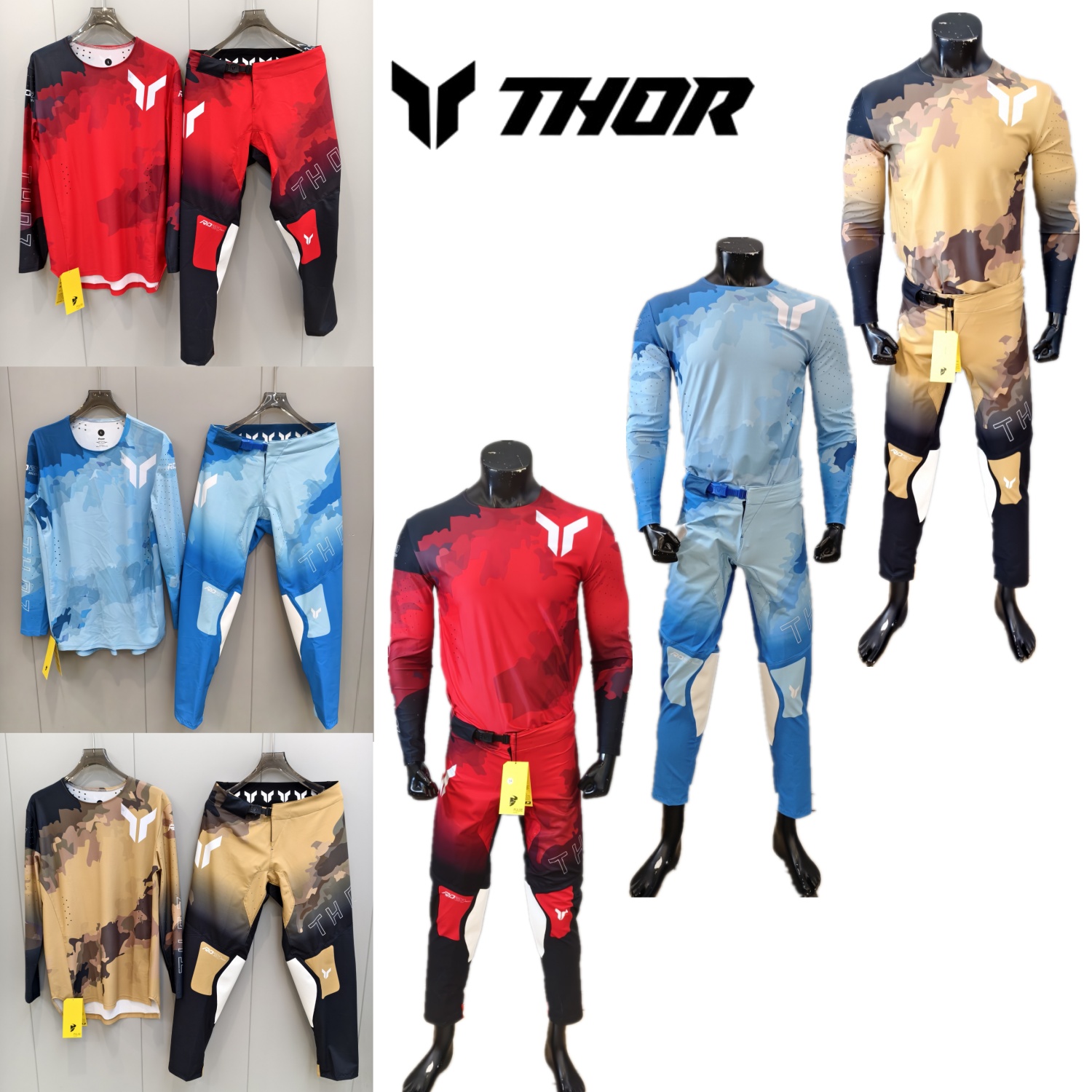 Motorcycle Gear On Sale - THOR Motocross Ekipman Seti MX Off