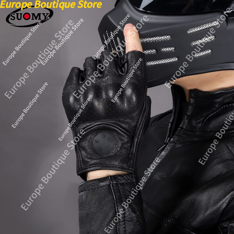 Retro yarım parmak motosiklet  - Motorcycle Gear For Woman incelemesi ve fiyatı