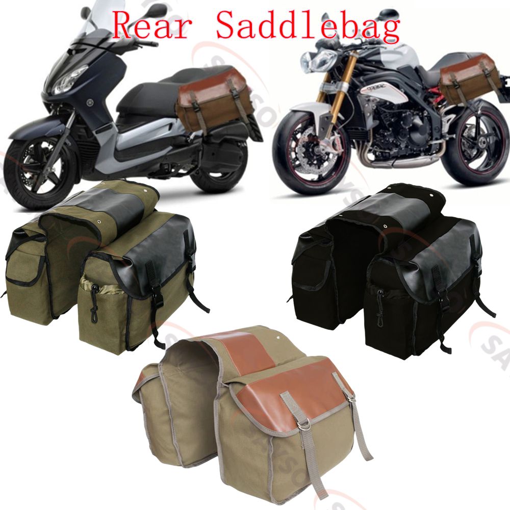 Tuval Deri Arka Heybe Motosikl - Motorcycle Gear Backpack incelemesi ve fiyatı