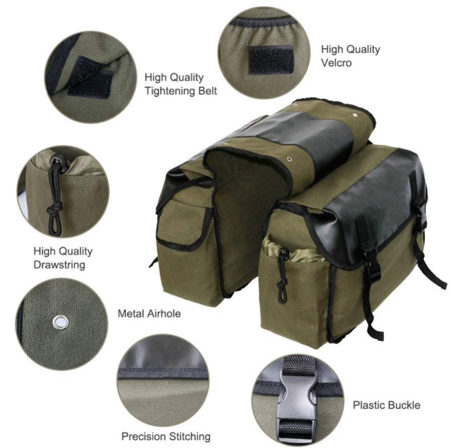 Tuval Deri Arka Heybe Motosikl - Motorcycle Gear Backpack incelemesi ve fiyatı